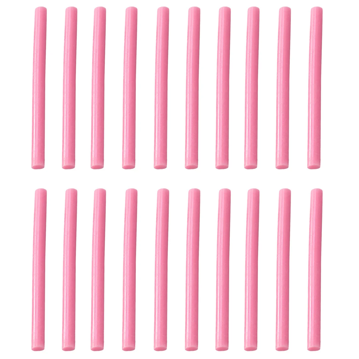 

20pcs Hot Melt Glue Sticks Colorful Adhesive Rods For Diy Crafts Durable Odorless Strong Bonding On Plastics Ornaments Light