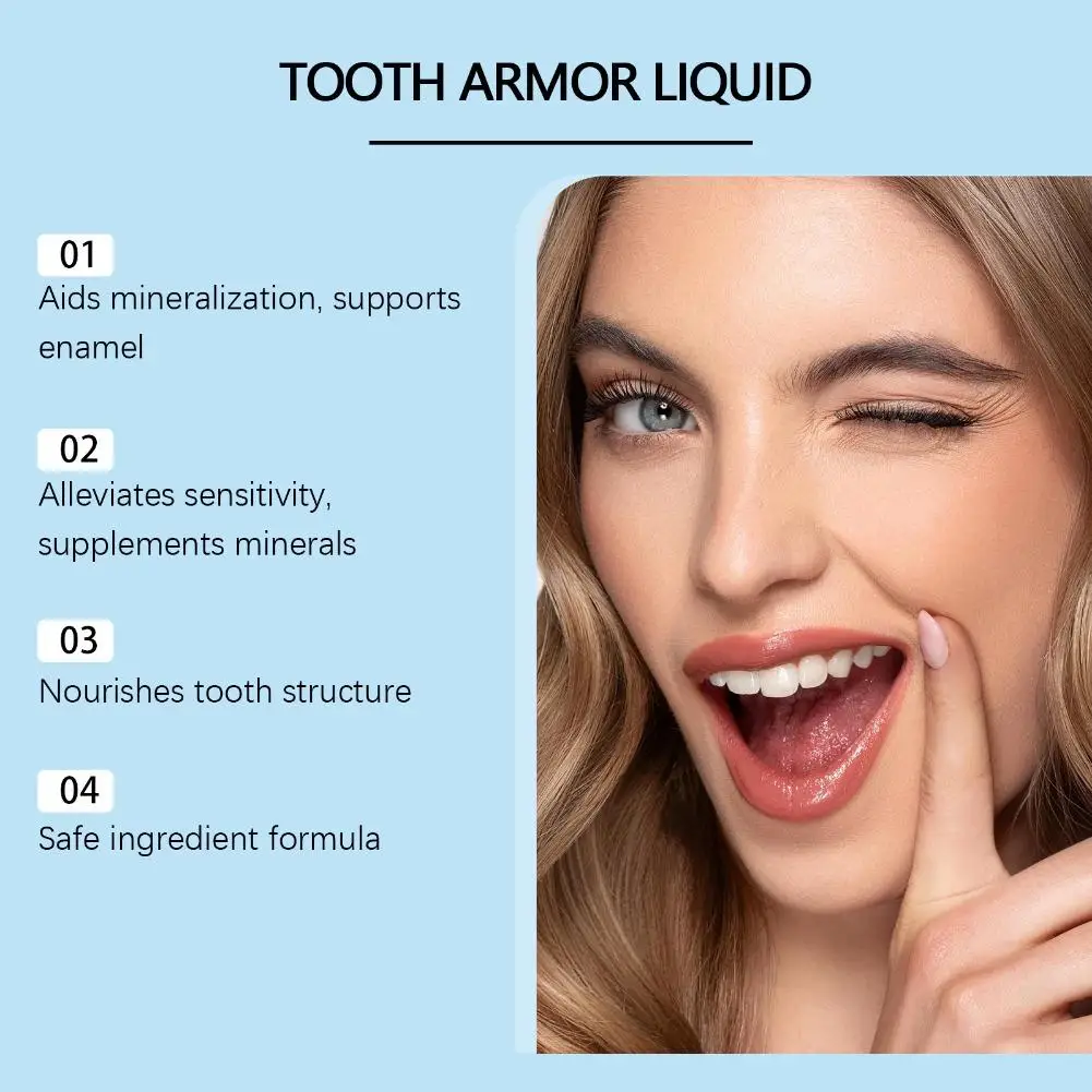 Teeth Cleaning Liquid - Advanced Tooth Armor Formula Soothing Tooth Sensitivity Relief Proactive Cavity Protection Oral Care