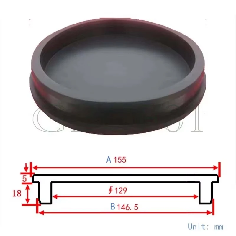White ID 96.3/98.6mm-200mm Silicone Rubber Hole Plug T Type Inserts Seal Plugs Stopper End Caps Dustproof Protective Sleeve