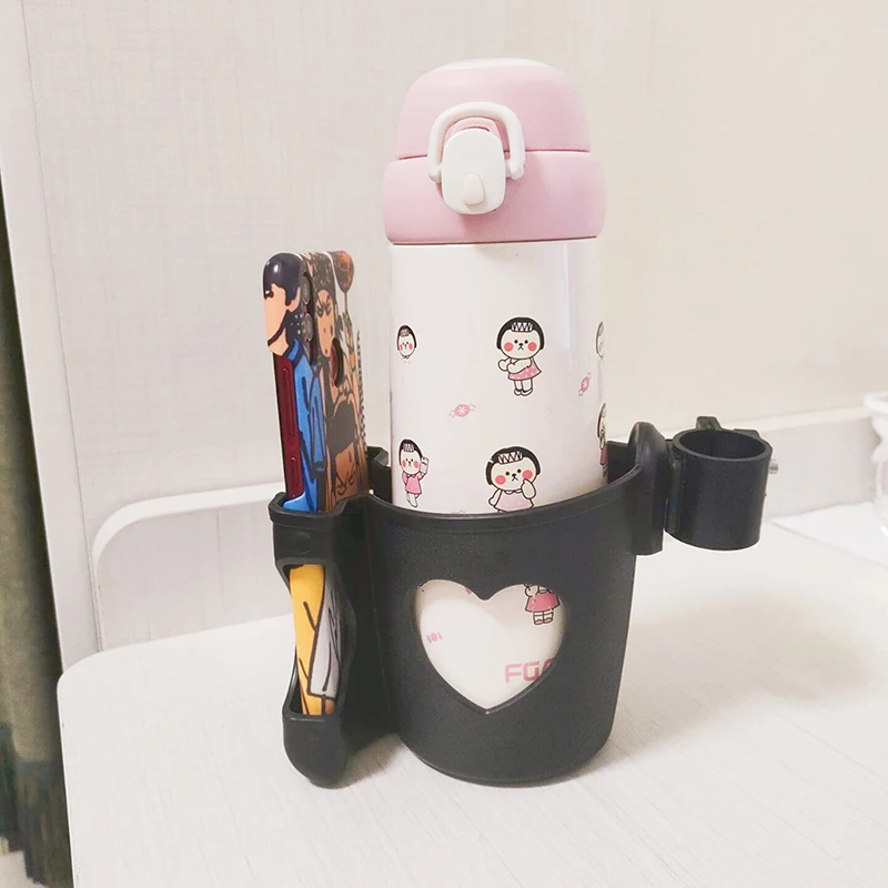 

Baby Stroller Accessories Bottle Holder Car Cup Holder And Mobile Phone Holder 2-in-1