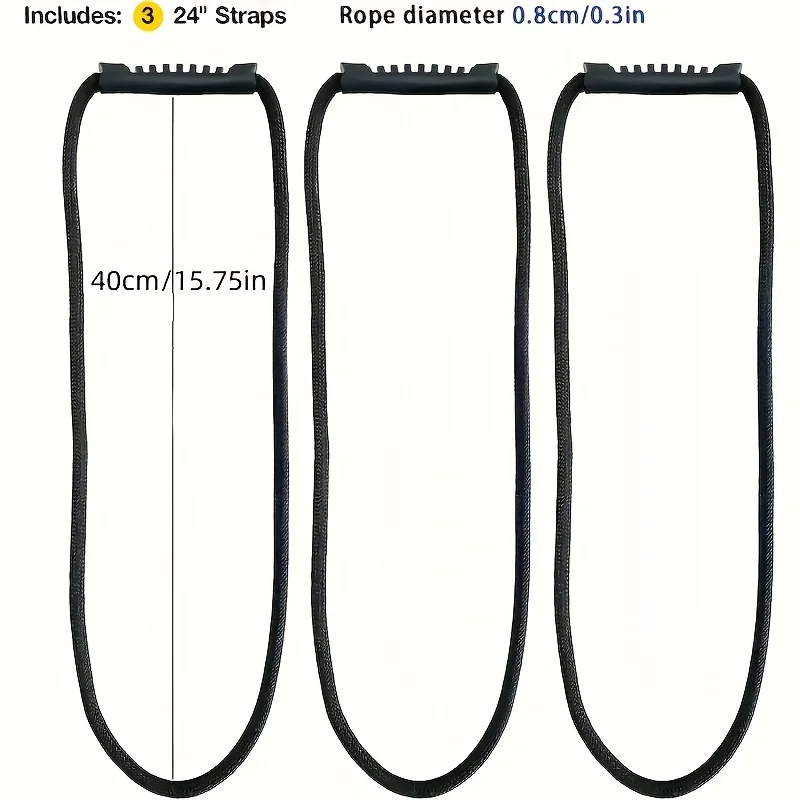 1pc with Handle storage Bag - Extension Cord and water pipe organizer, a space-saving tool for home, garage and RV