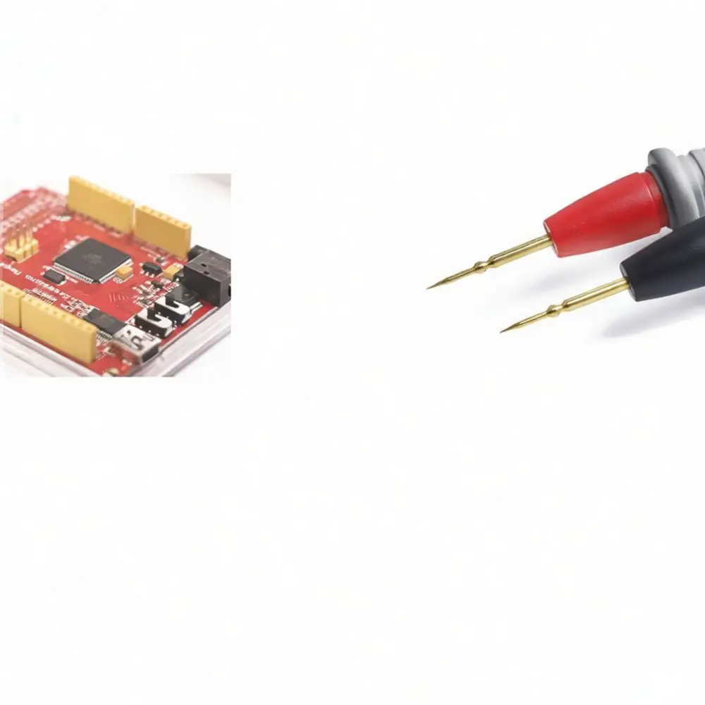Universal Electronic Meter Probes 20A Sharp Needle Tips With Crocodile Clips Measurement Lead Set For Circuit Repair Tools