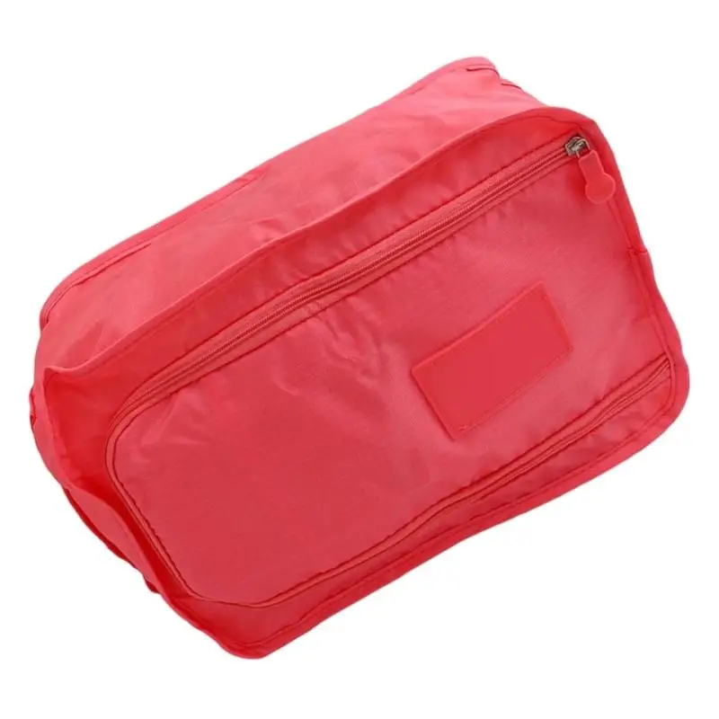 

E8BD Oxfords Fabric Travel Shoe With Double Compartments And Carry Handle For Gym Sports