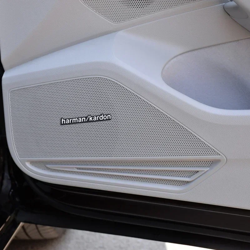 Harman Kardon BOSE Badge Aluminum 3D Car Audio Stickers For BMW Dacia Alfa Romeo Lada Skoda Hyundai Infiniti Volvo Audi Jaguar view 6