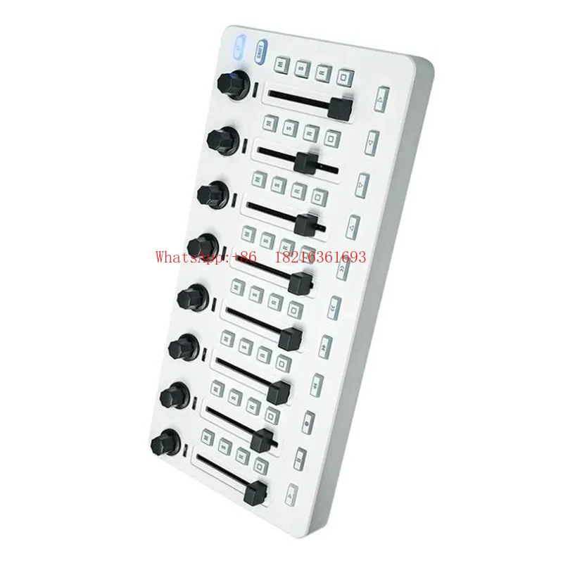 Limited Offer SMC-Mixer Wireless MIDI Controller 43 Buttons 8 Faders 8 Knobs Portable DAW Controller For Ableton/FL Studio/Cub