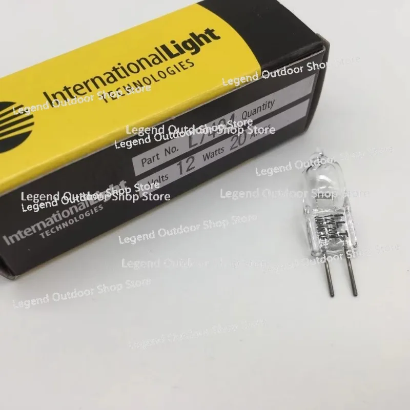 

L7404 12V20W G4 Японская вольфрамовая галогенная лампа, вифровой микромикроанализатор химии, L6402 6V10W L7394 6V20W L7404 12V20W