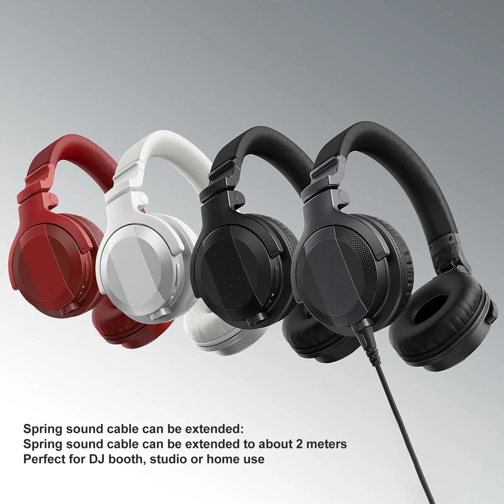 Headphone Cable Plug and Play Earphone Cable Wear Resistant   for DJ HDJ CUE1 HDJ CUE1BT HDJ X5 HDJ X7 HDJ 7