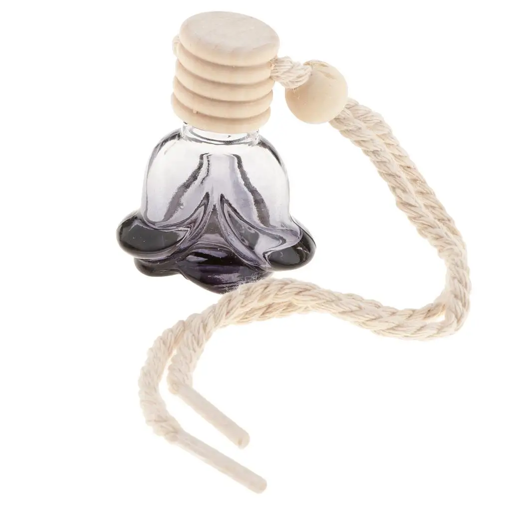 30x Refillable Car Perfume Diffuser Bottle Hanging Pendant Home Decor Flower