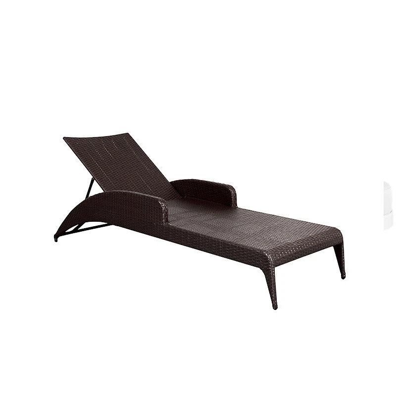 Leisure outdoor villa courtyard rattan bed, bed and breakfast balcony rattan chair furniture