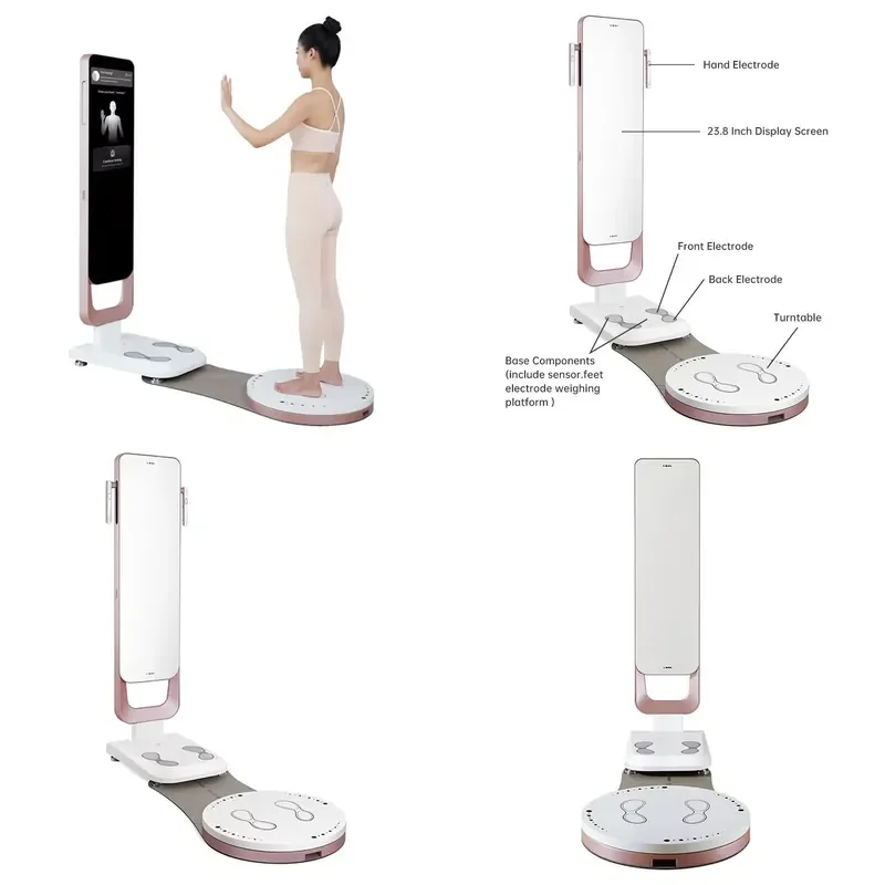 for U + 300 Smart Fitness Scanner 3D Body Scanner for Gym Muscle Measurement Bioimpedance Machine Body Composition Analyzer
