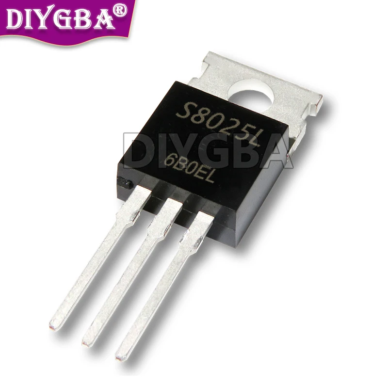 

5PCS S8025L TO-200 S8025 TO220 25A 600V Chipset