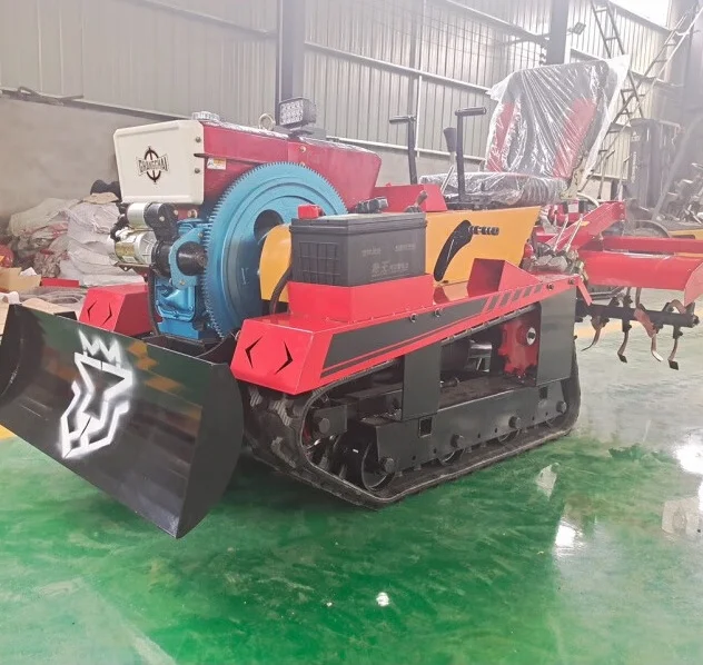 New Microtiller Ride-on Agricultural Trenchers Ploughing and Tilling Equipment