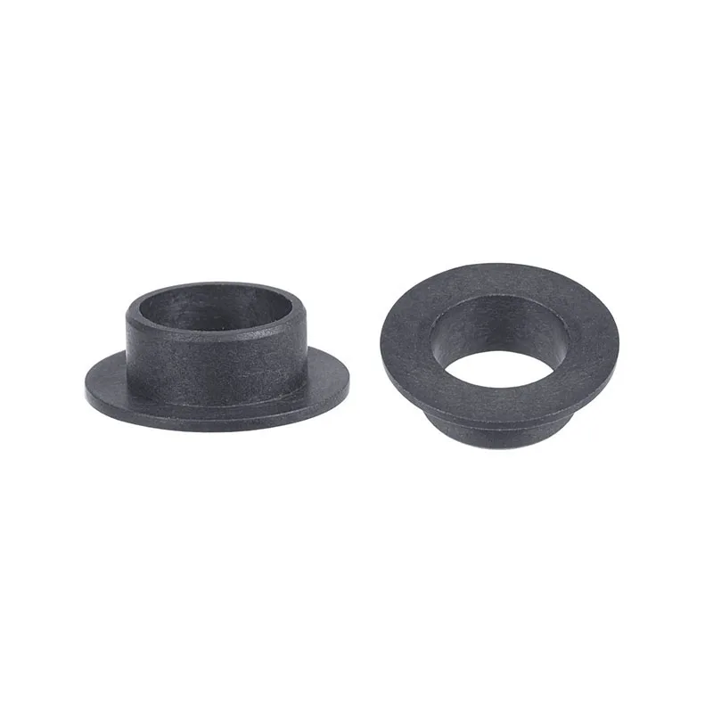 1/2/4pcs GFM-0304-05/0607-08/0810-7/0810-10/1012-04/1012-06 Flanged Sleeve Bearings POM Wrapped Oilless Bushings Black
