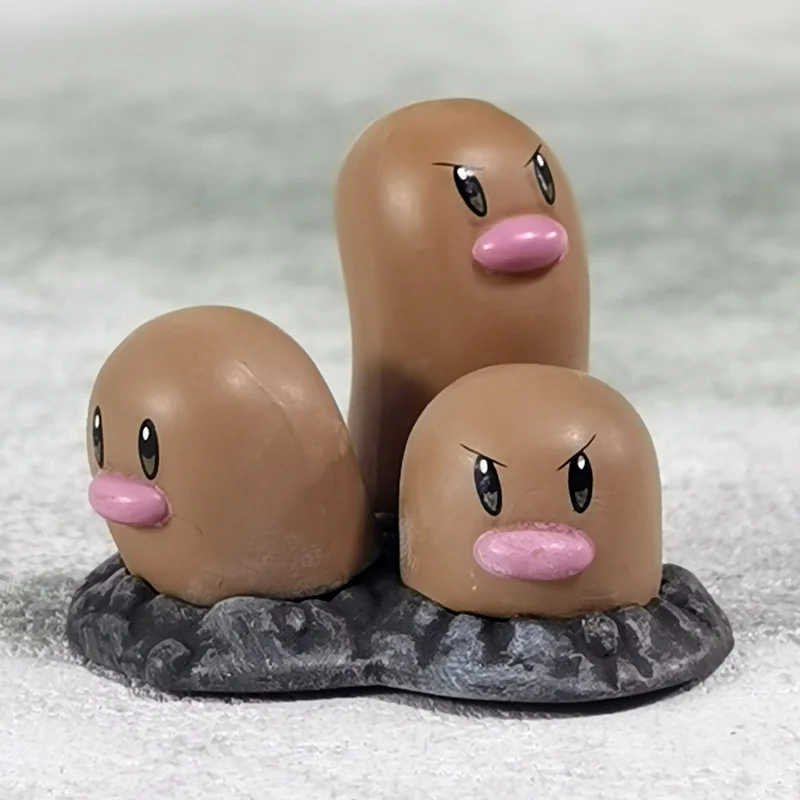 Figurine GK tendance Pokémon Diglett Evolution Chain, objet de collection périphérique d'anime, ornement de bureau, jouet pour les fans d'anime