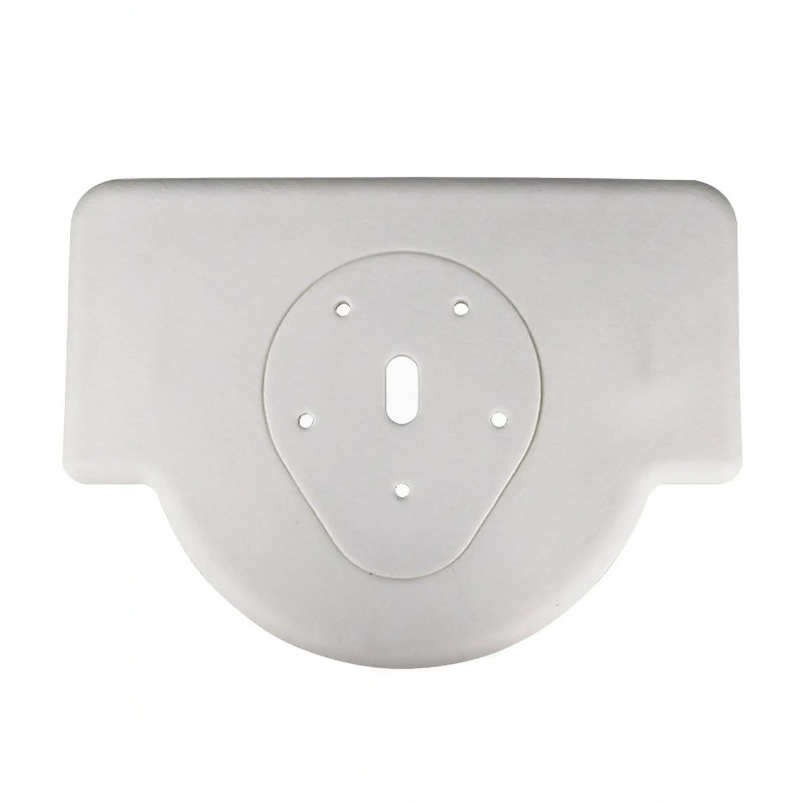 Bathroom Shower Seat Replacement Board for Commode Frame with Sturdy Steel Base Core