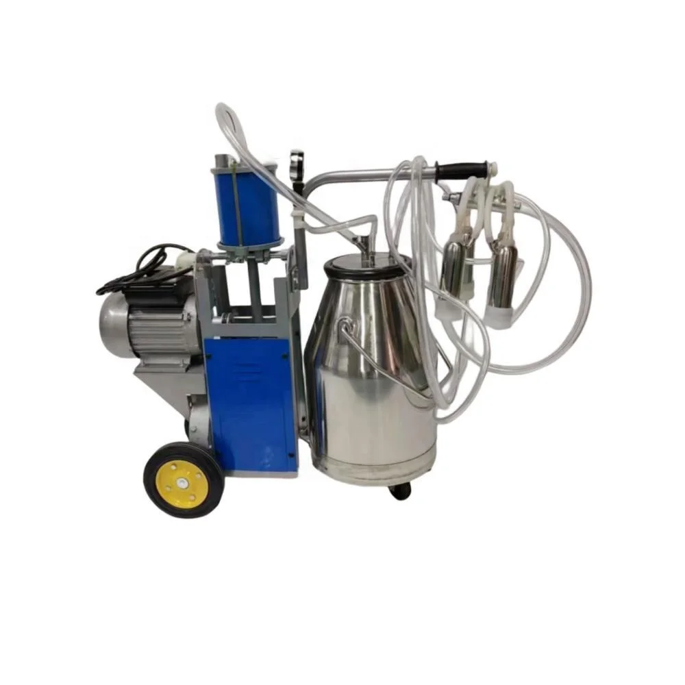 Cow And Sheep Milking Machine,Portable Milking Machine Men,Easy Operation High Efficiency Stainless Steel Cow Milking Machine