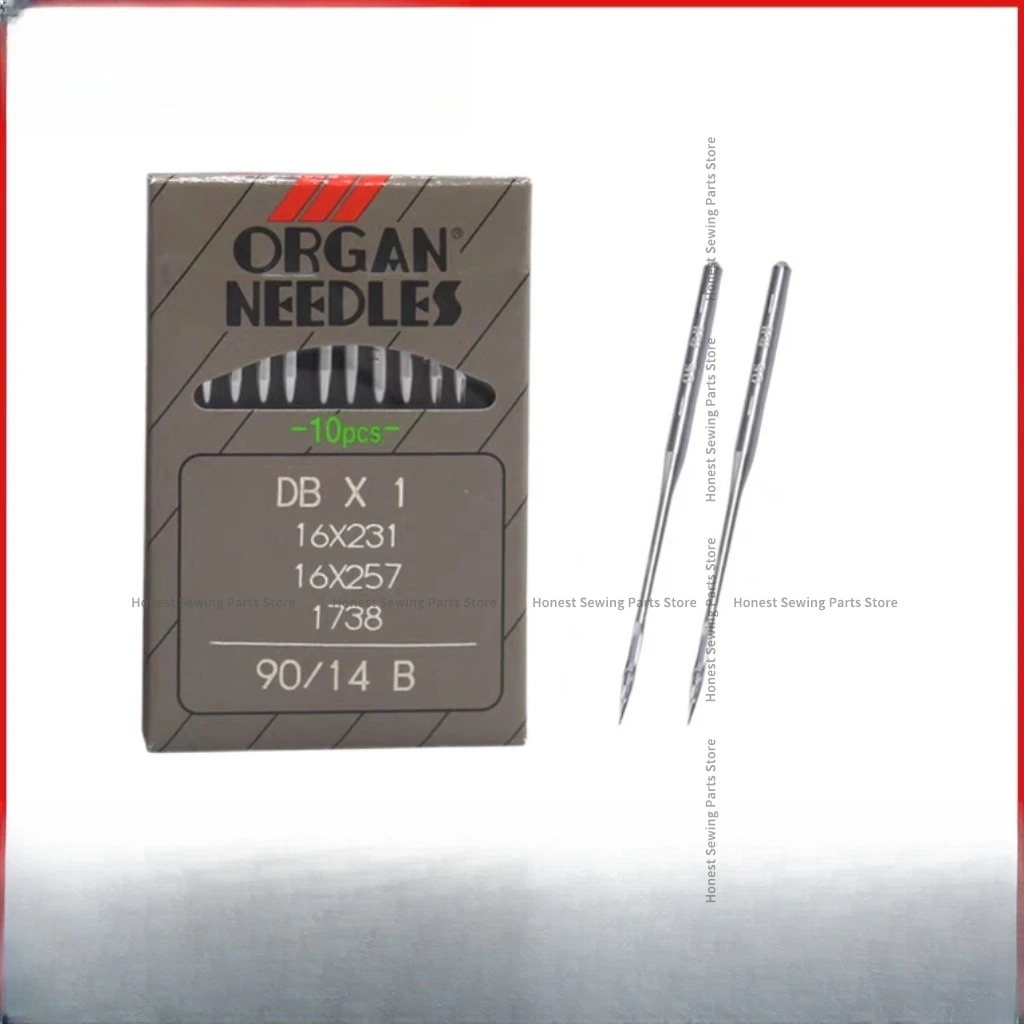 100PCS 10bag Dbx1 Organ Needles Genuine Japan Organ Db*1 Db1 Needle 9 10 11 Computer Flat Lockstitch Industrial Sewing Machine