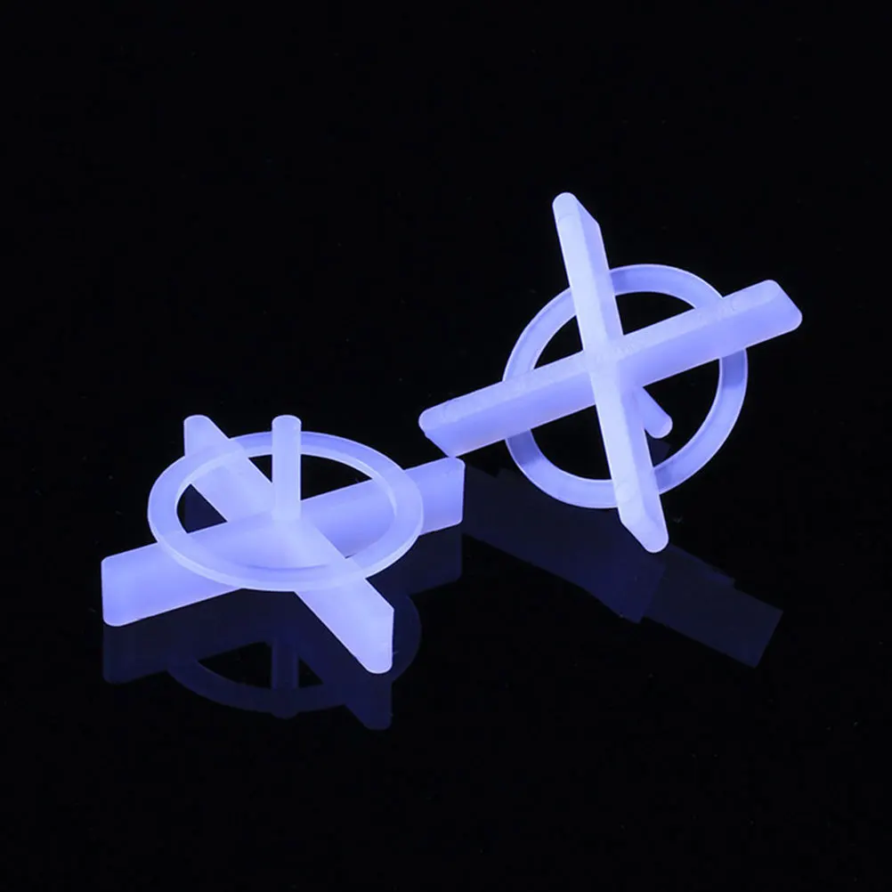 200pcs Tile Leveling System Cross Spacers Removable Tiling Tools For Wall Floor Installation Plastic Tile Spacer Kit Tiles