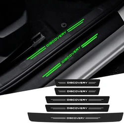 Luminous Car Sill Decals Stickers Interior for Land Rover Discovery Emblem 2 3 4 5 1 Door Trunk Threshold Anti-scratches Film