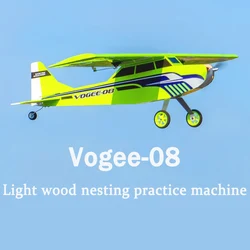 DWHobby Balsa Wood Electric Remote Control Fixed Wing Vogee-08 Model Aircraft 800mm Wingspan KIT Practice Machine
