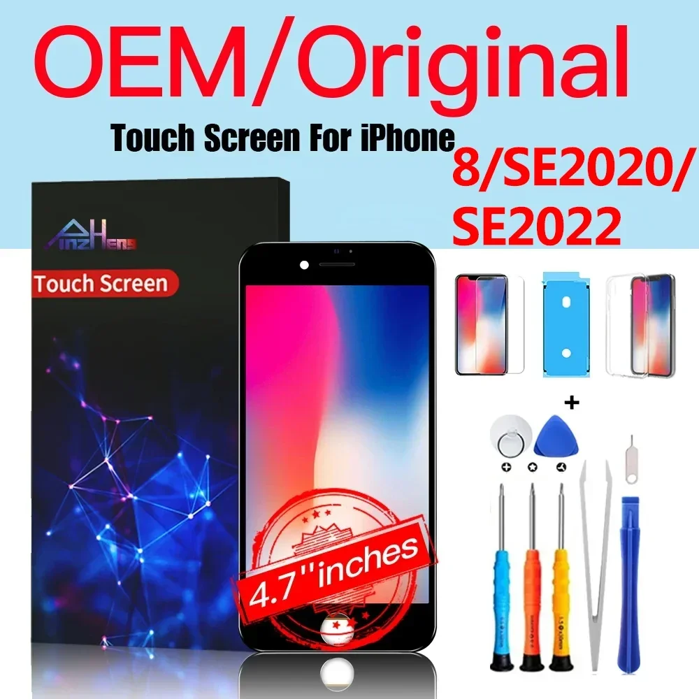 PINZHNEG Hochwertiger LCD-Bildschirm OEM für iPhone SE 2020 8 PLUS 6 6S 7 Plus Display Incell-Ersatzbildschirm 10 Jahre Garantie