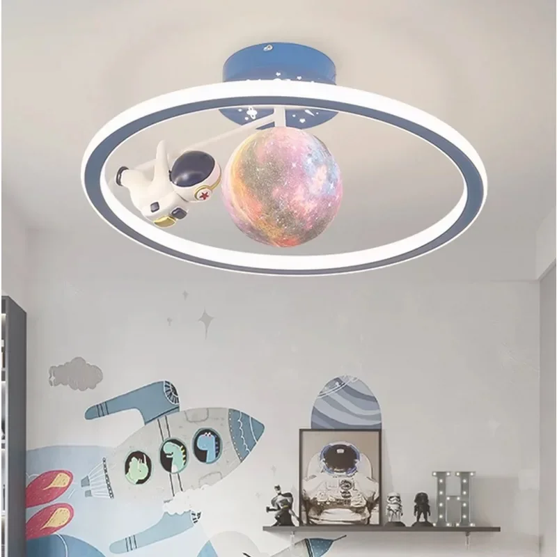 Ceiling Chandelier Lamps for Child\'s Bedroom Living Room Decor Home Decoration Lighting Fixture Cartoon Unicorn Kid LED Lights