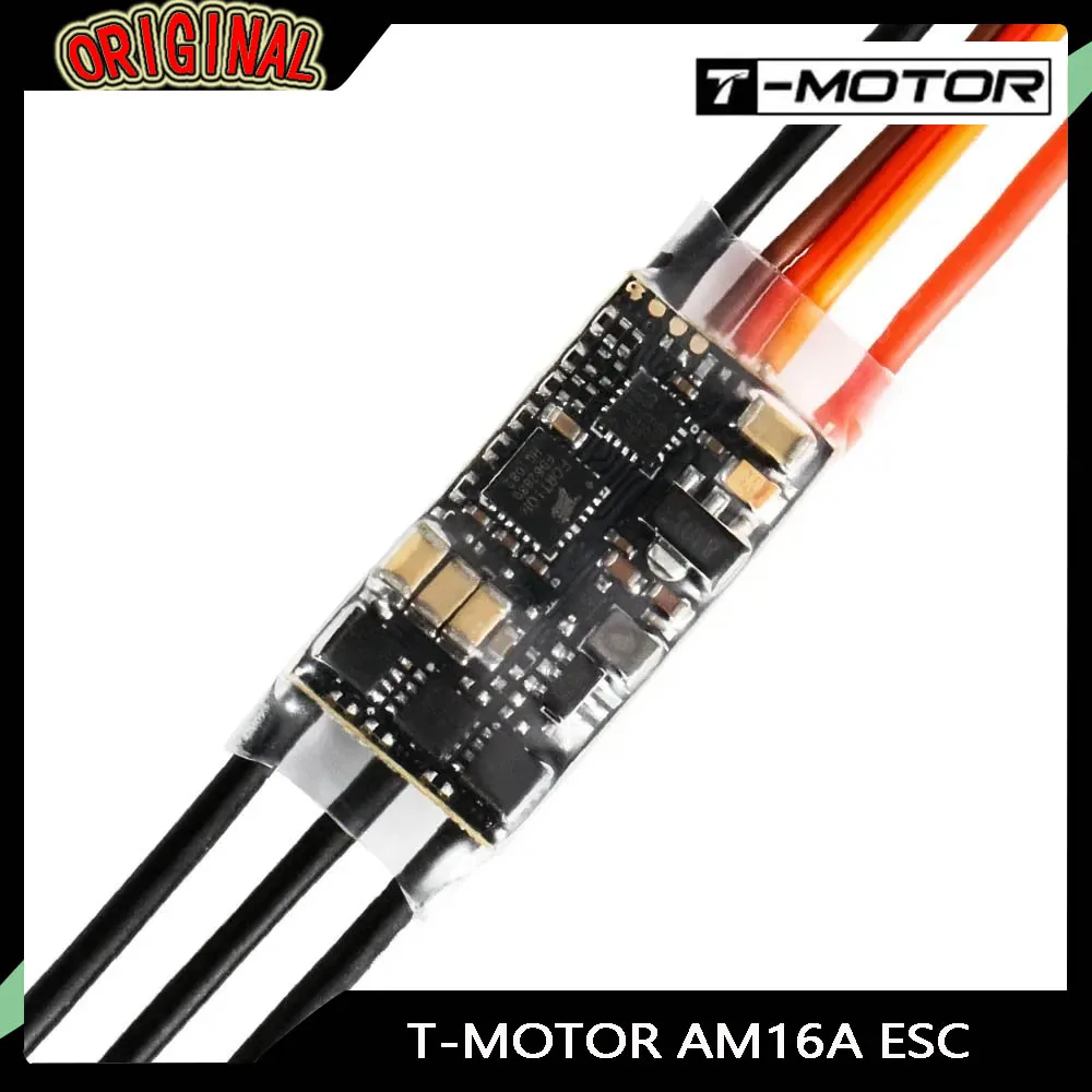 

T-MOTOR AM16A 16A ESC - 2-4S Electronic Speed Control for F3P & FPV Drone