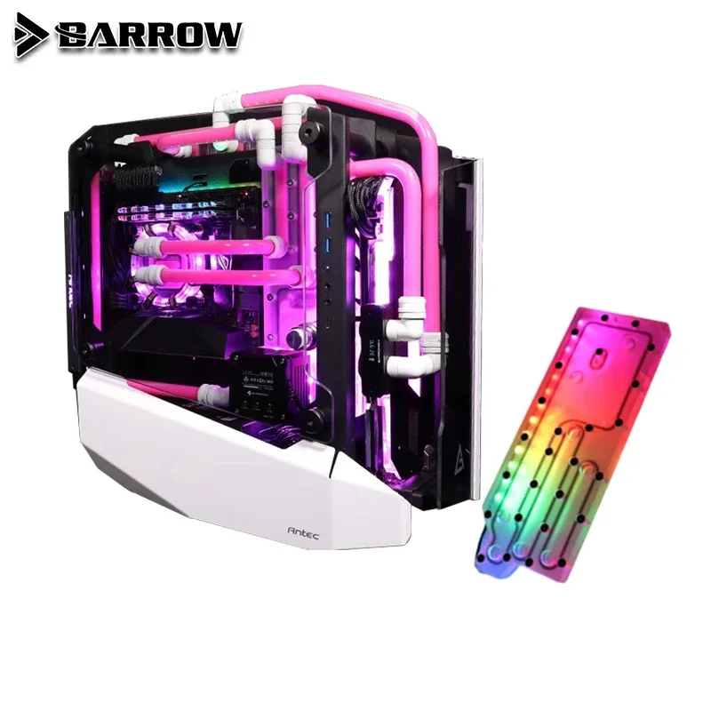 

Barrow Waterway Board Reservoir Water Tank For Antec Striker Case PC water cooling system construction 5V ARGB 3pin