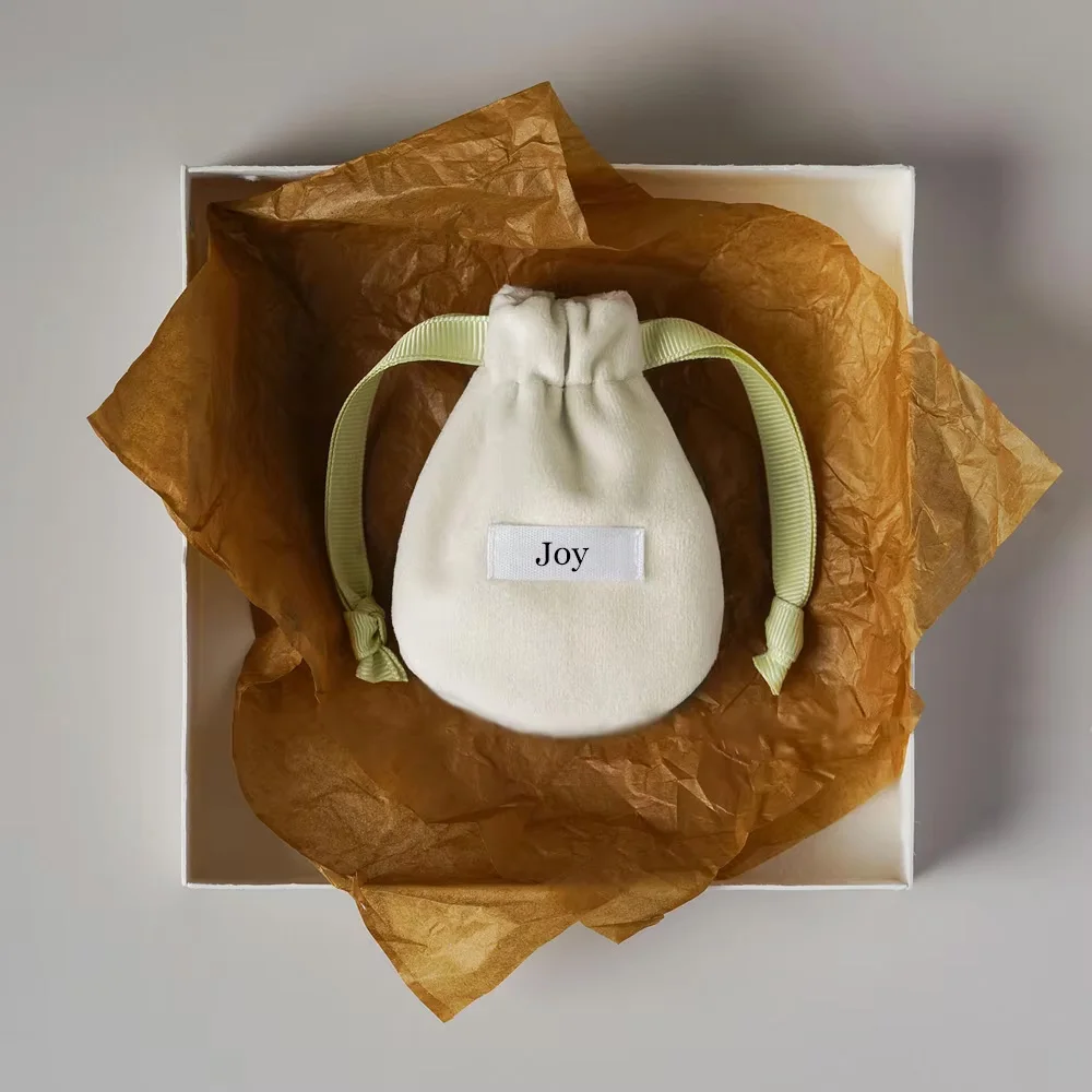 100Pcs 12x9cm Soft Velvet Bag Jewelry Round Bottom Drawstring Ribbon Pouch for Lipstick  Boutique Trinket Bracelet Sunglasses