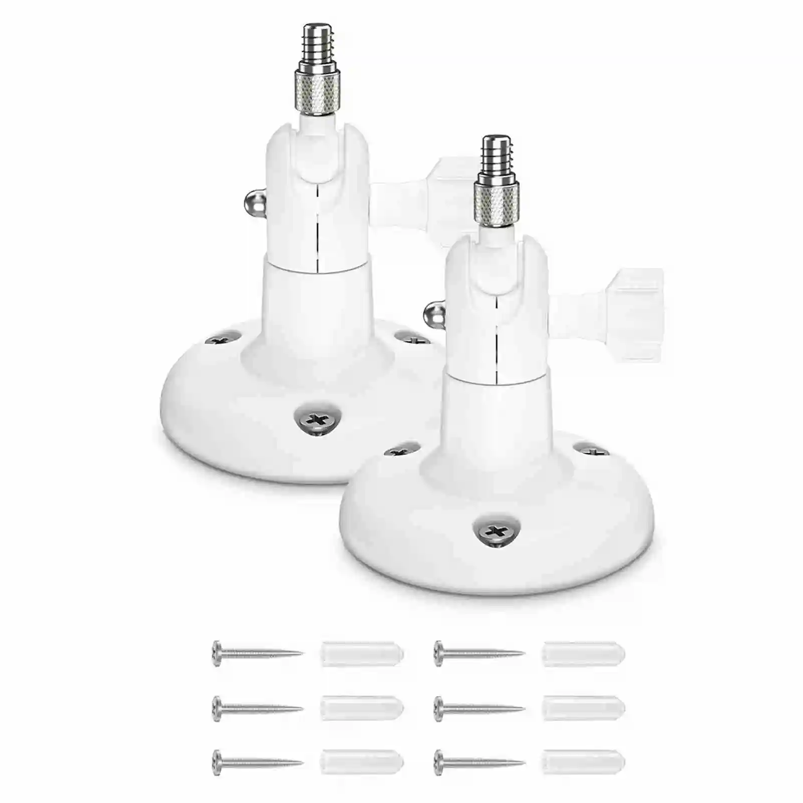 2 Pack Adjustable Wall Mount for ARLO HD/ PRO/ PRO2/ GO/ ULTRA/ CAM PAN Home Camera Mounting Bracket Outdoor Indoor for Home