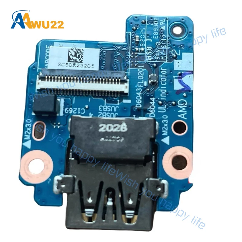 L... NewFor Lenovo Thinkpad X13 T14S AMD USB Interface Small Board NS-C791 5C50S73052