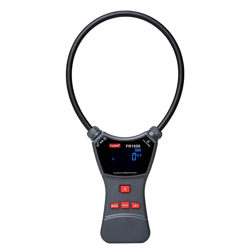 FR1050A Flexible Clamp Current Tester AC/DC Digital Clamp Meter Rogowski Coil Leakage Current Meter