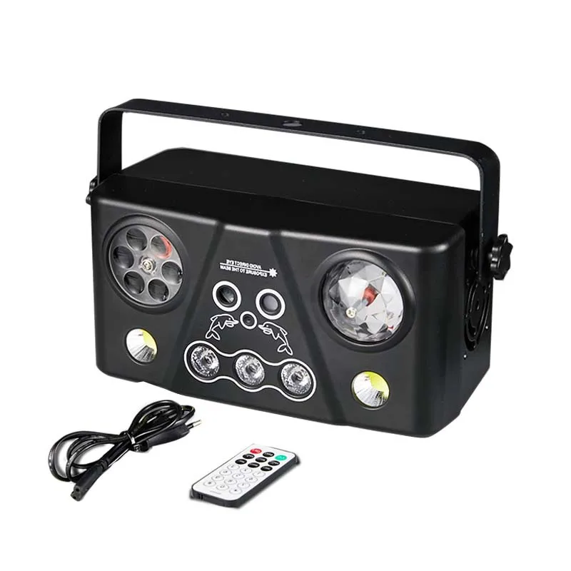 Stage Lighting 5-in-1 Effect Lights Highlight LED Dyeing Uniform and Delicate Theater Hotel Wedding Professional Lighting