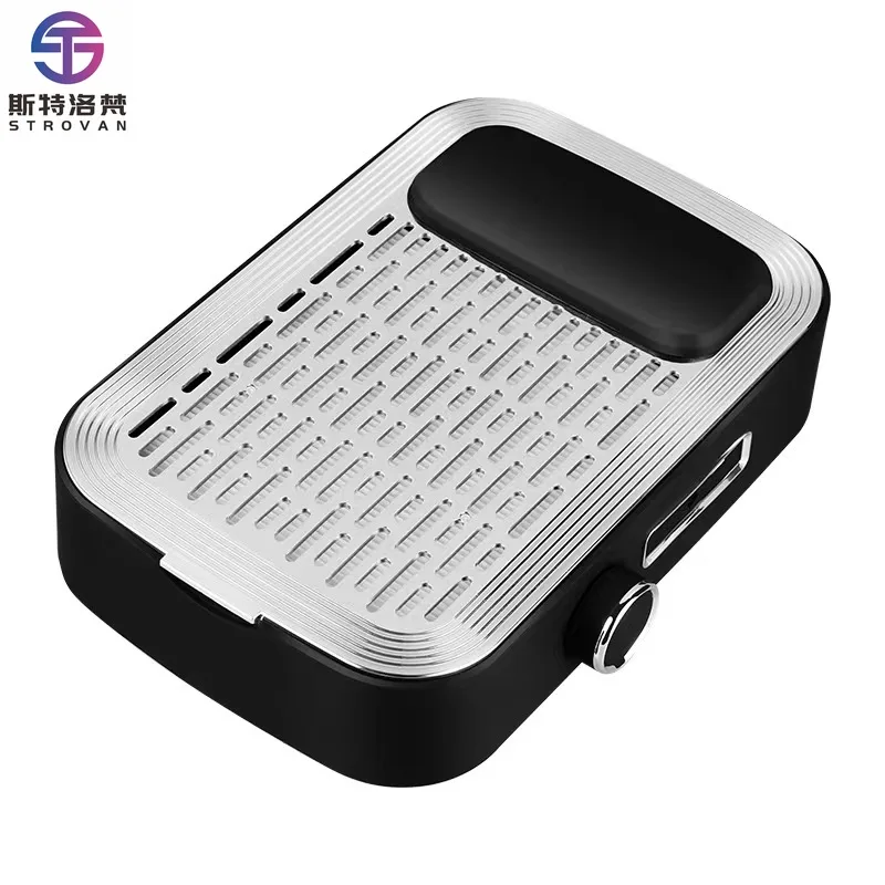 

STLF LZS Strong Suction Cordless Nail Vacuum Cleaner Wireless 80W Nail Dust Collector with Reusable Filter and Silicon Hand Pill