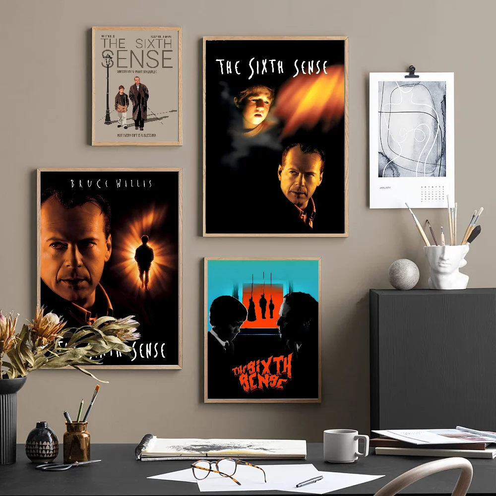 ملصق لاصق ذاتي الصنع من The Sixth Sense ملصق حائط فاخر لتزيين الحانات في غرفة المعيشة #2