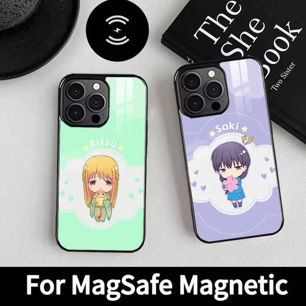 Fruits-S B-Basket Anime Phone Case For iPhone 17,16,15,14,13,12,Plus,Pro,Max for Magsafe Magnetic Wireless Charging