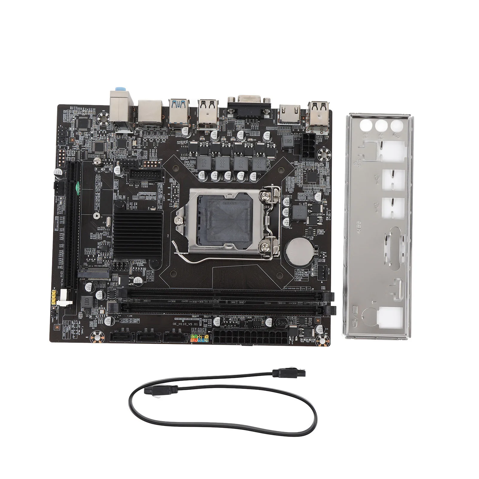 لوحة أم للكمبيوتر ITX H110 لوحة أم للكمبيوتر DDR4 USB3.0 M.2 Nvme لوحة رئيسية للألعاب للوحة أم للكمبيوتر LGA 1151