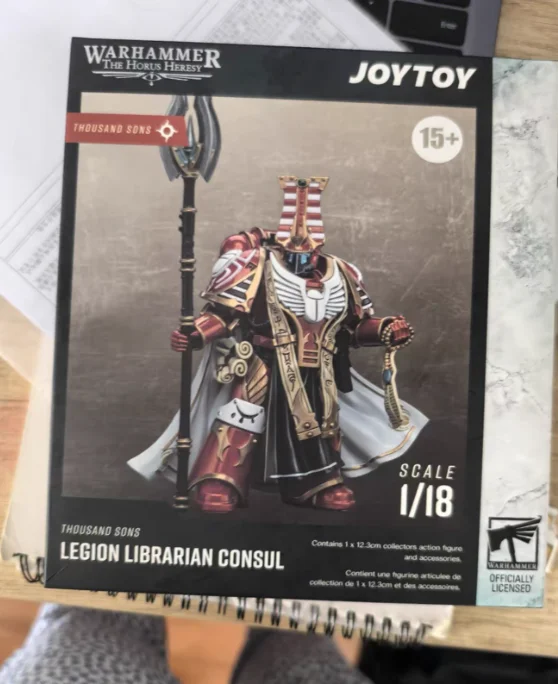 

【SF】JOYTOY 1/18 Фигурка Тысяча Сынов, Легион, библиотекар, консул, модель игрушки, подарки, коллекция украшений