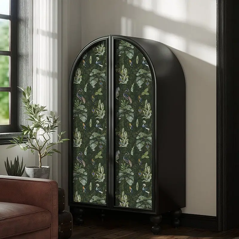 ملصقات حائط ذاتية اللصق على شكل طائر ريترو لتزيين الحائط على شكل حيوانات إيجريت قابلة للإزالة وقابلة للتقشير واللصق لخزانة غرفة النوم #2