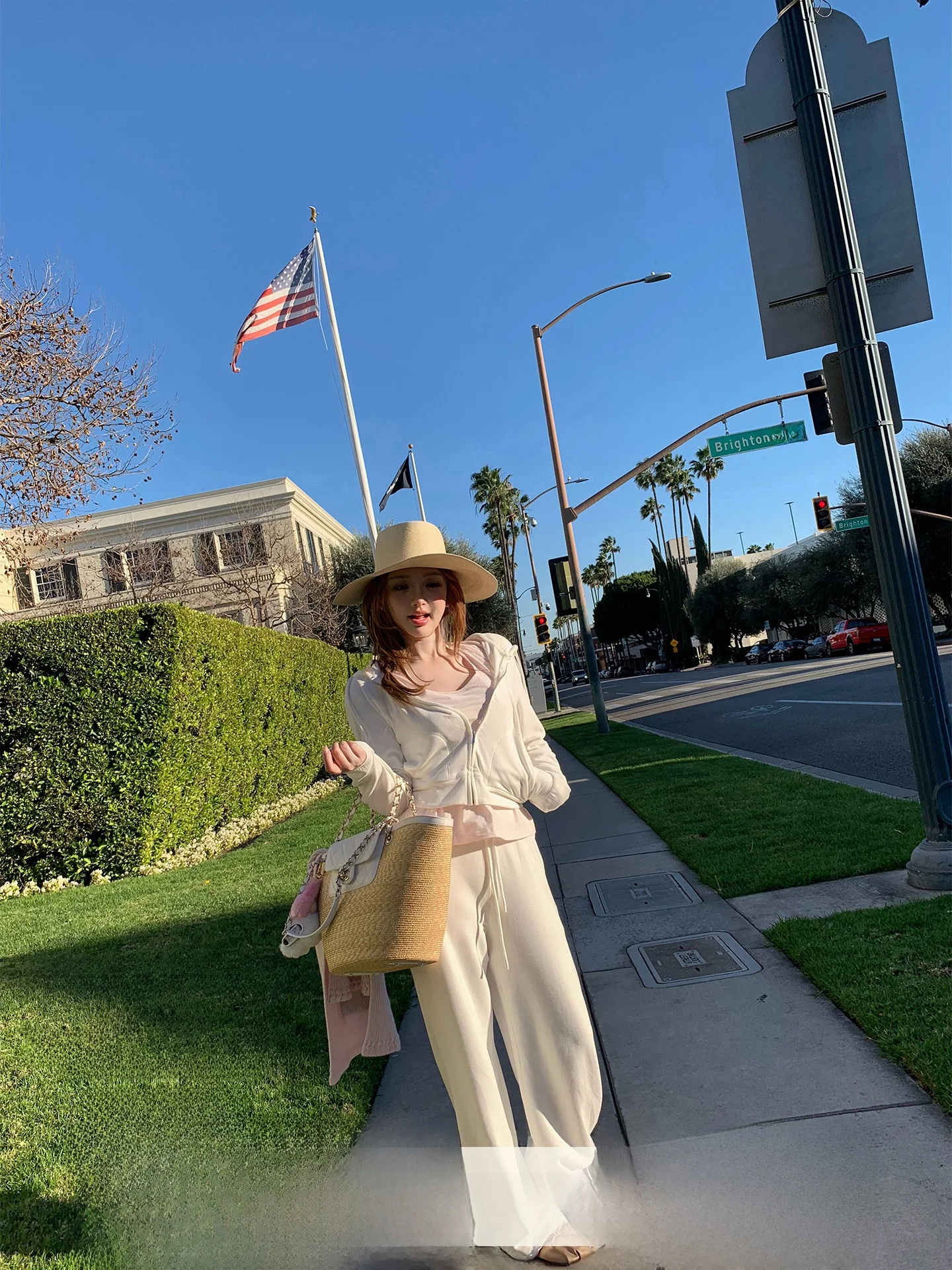 

Удобный комплект DoggyQin: худи, толстовка, куртка, повседневные брюки с высокой талией, длинные брюки, модный ансамбль для весны и лета