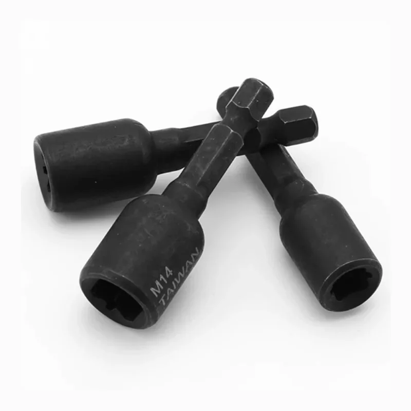 1/4 Hex Shank Metric Screw Tap Die Socket M4 to M16 Threading Tool Sleeve Moulds