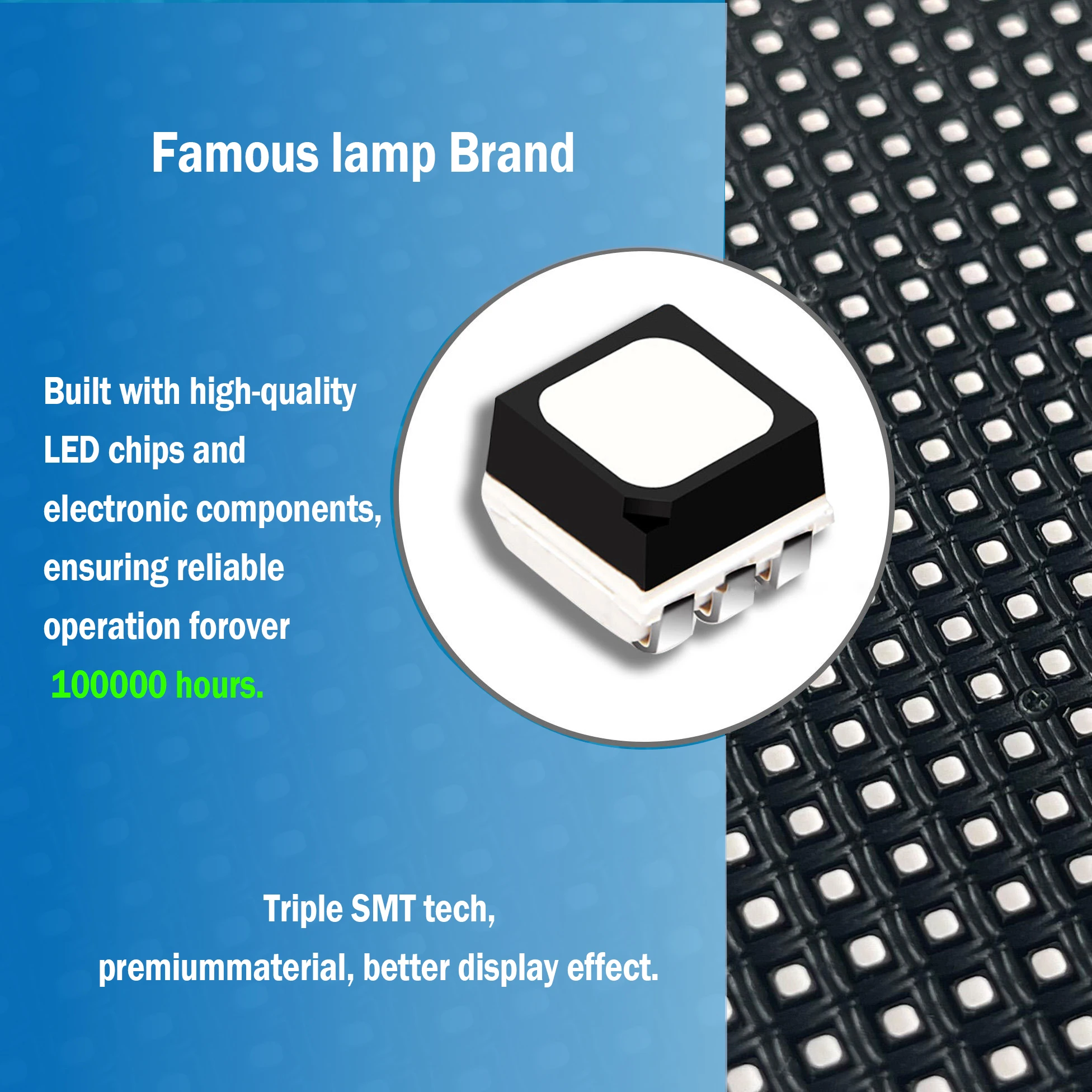 Factory Direct P2.5-P10 Outdoor LED Display Module 3000cd Waterproof Stadium Retail Advertising Screen