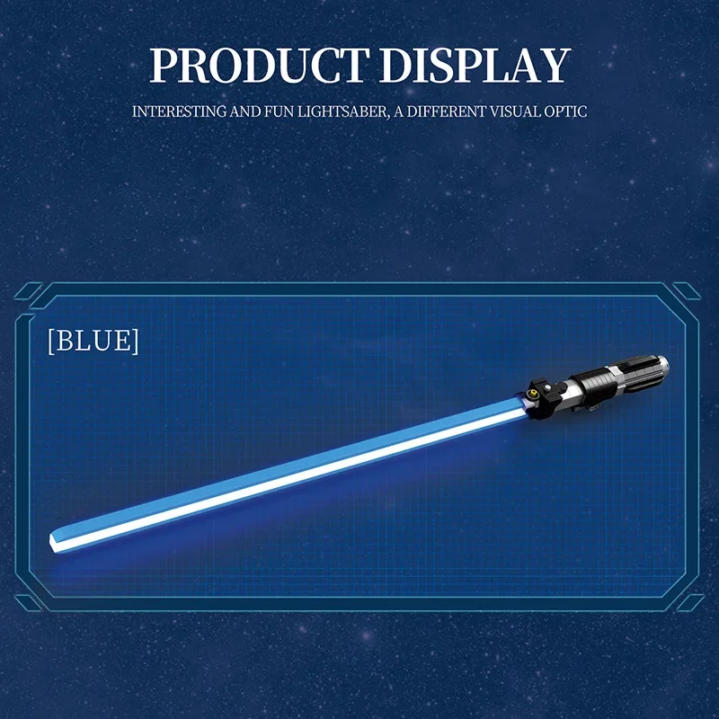 Reobrix Lightsaber Luminous Series Building Block Kit Small Particle Assembly Model Creative Toys Kid Xmas Gifts 99010-99013