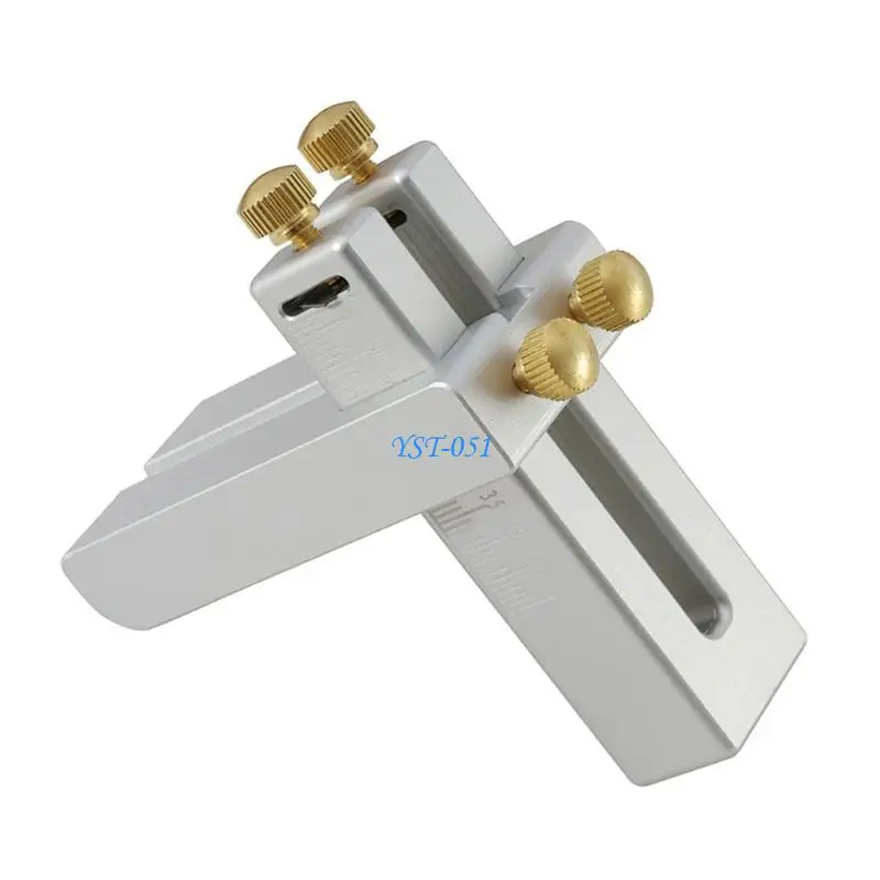 E15A Aluminum Leather Strap Cutter Adjustable Leather Cutter Tool For Leatherworks Upholstery And Crafting Needs