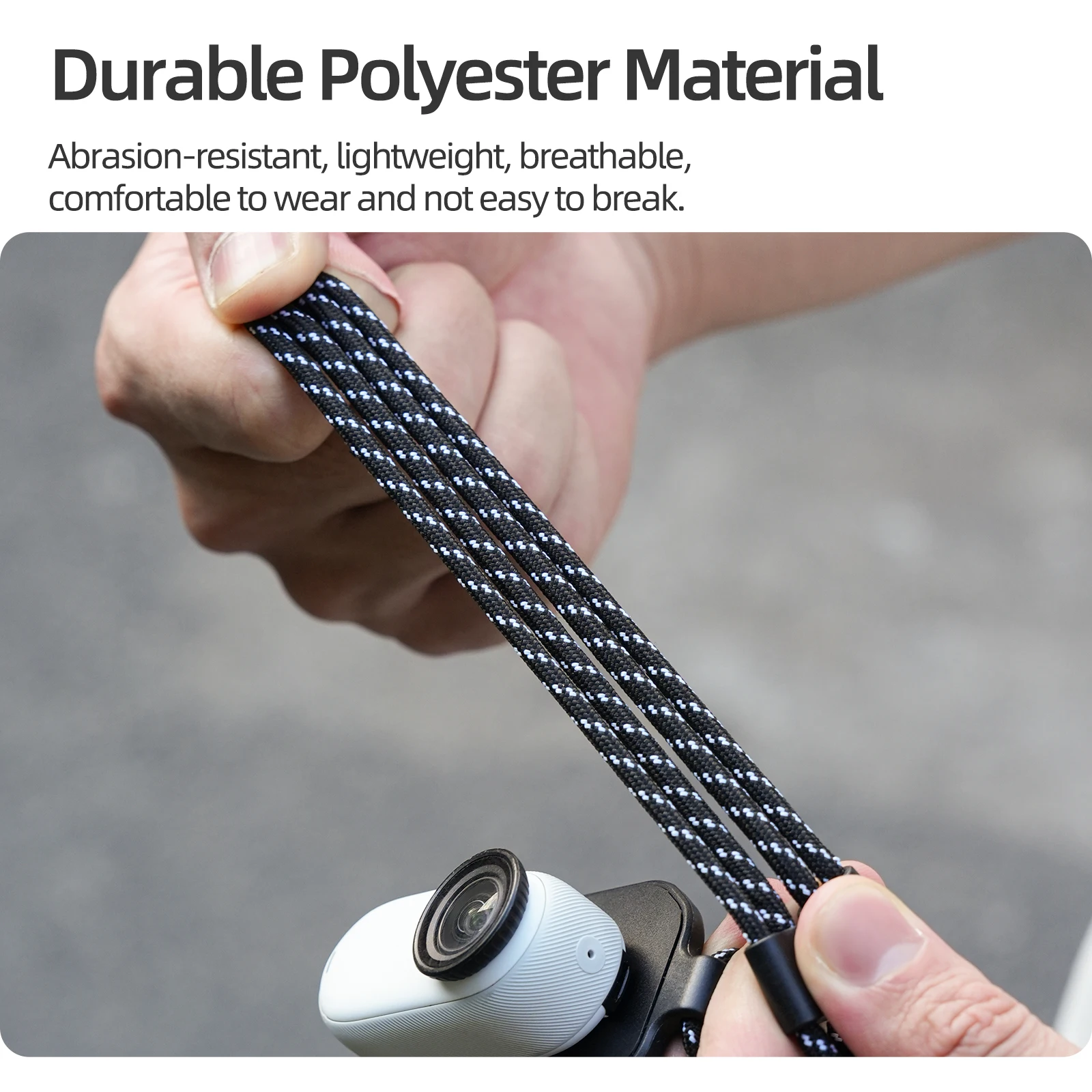 ل DJI OSMO نانو المغناطيسي الرقبة حزام جبل ل Insta360 GO 3/3S/Mic AIR الشخص الأول اطلاق النار متوافق مع ميكروفون الرقبة جبل