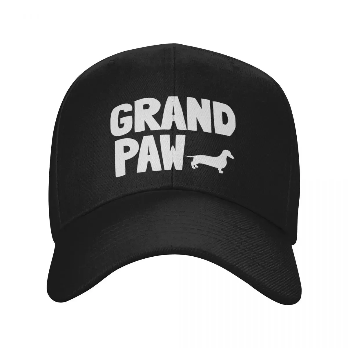 

Grand Paw Funny Dachshund Grandpa Dad Dog Gift Baseball Cap luxury caps Designer Hat men's big size hat Men Women's