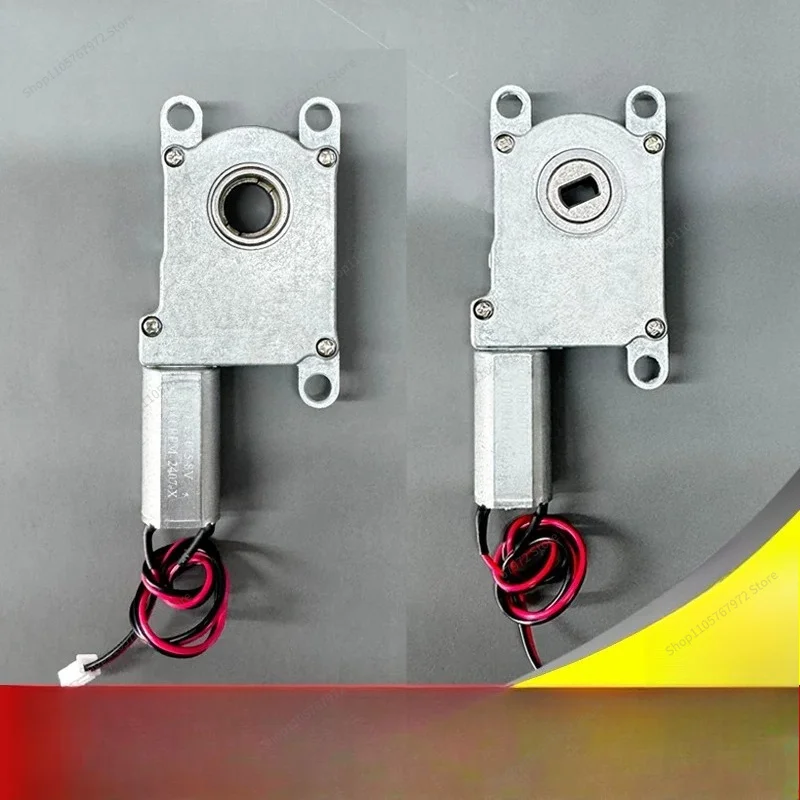For190 automatic intelligent fingerprint password universal motor Yuantong flat hole forward and reverse knob gear motor