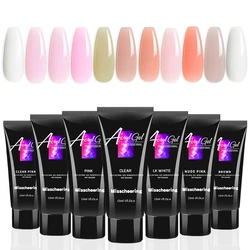 30ml Poly Nail Gel ,Pure Color Acrylic Extension Gel ,Quick Crystal Builder Nail Gel for Art Design ,Extend Nail Fingertips