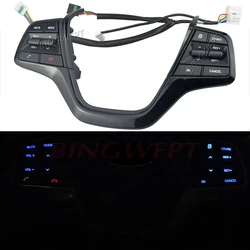 2 Color For Hyundai Elantra 1.6L 2016 2017 2018 2019 Steering Wheel Cruise Control Volume Channel Controller Buttons