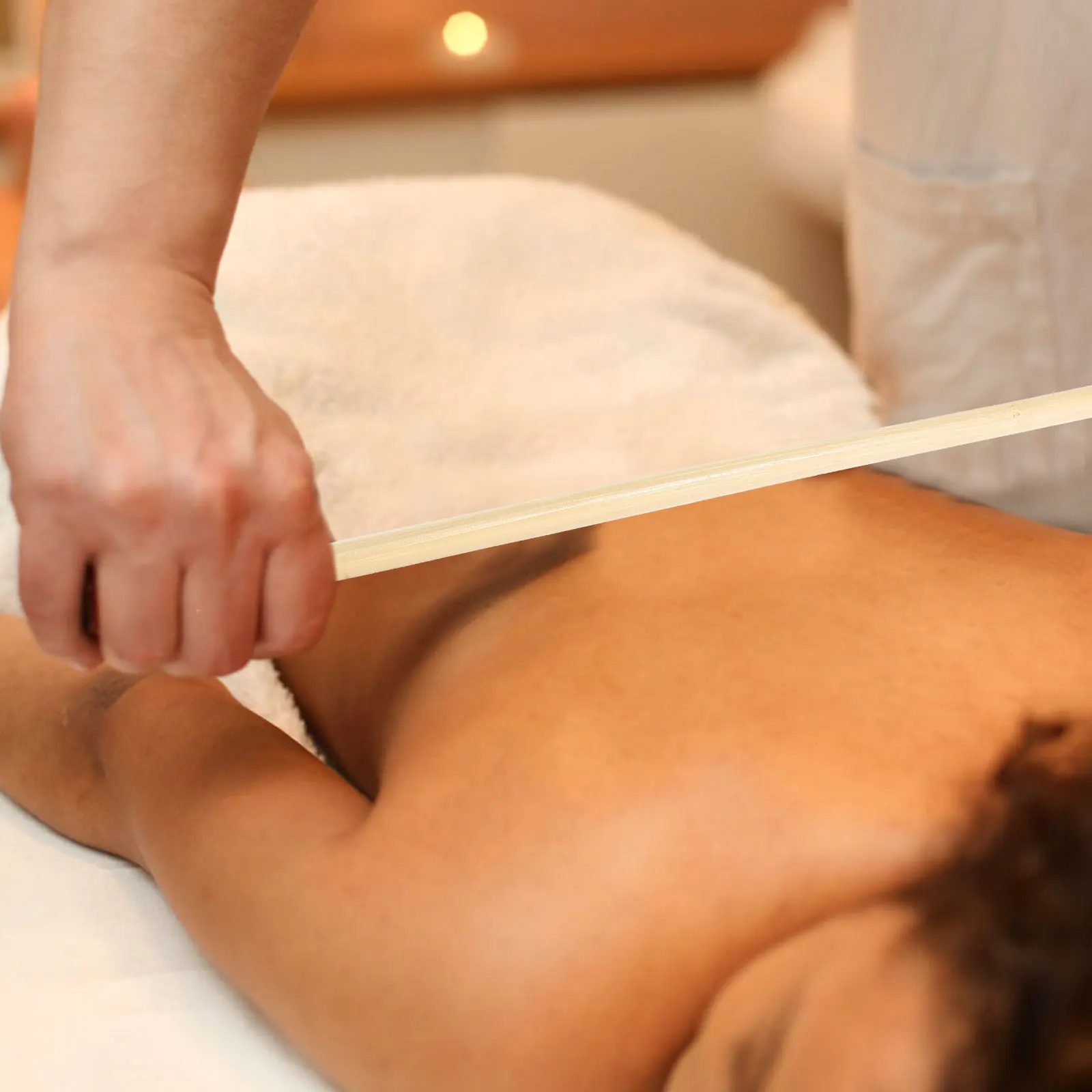 

Bamboo Massage Stick 30cm x 1cm Back Shoulder Neck Spa Massager Tool Body Rolling Sticks Muscle Relaxing Scraper Home Office
